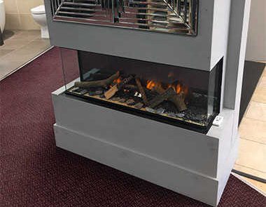Electric fireplace 1-2-3 sided. chimenea 1030 electrica 1-2-3 lados