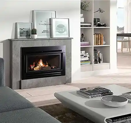 - kalido-Chimenea de gas insertable de pequeño tamaño - gas inset fire fan-assisted