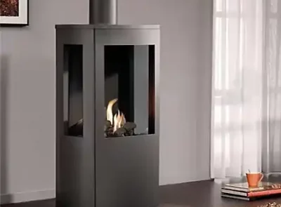 stylish 3 sided gastove Estufa de gas cuadrada 3 lados