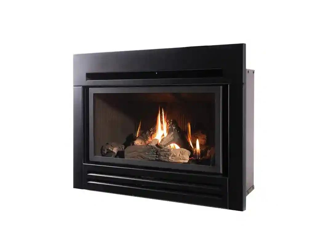 - kalido-Chimenea de gas insertable de pequeño tamaño - gas inset fire fan-assisted