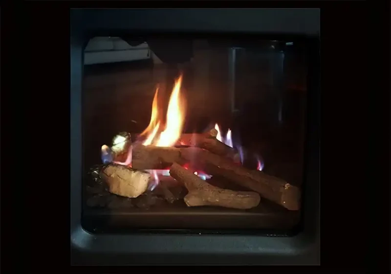 estufa de gas eficiente