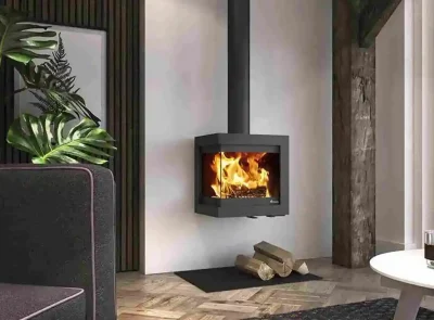 Stylish Design Corner fireplace
