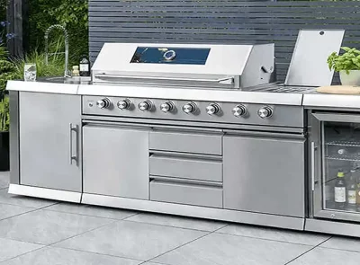 cocina exterior completa 280cm