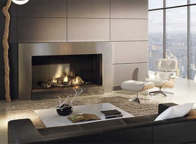 chimeneas gas gran vision - Panoramic View Gas Fires