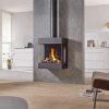 3-sided suspended gas fire diablo