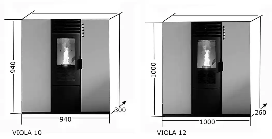 estufa pellets slim pasillo viola estufa pellets slim pasillo viola
