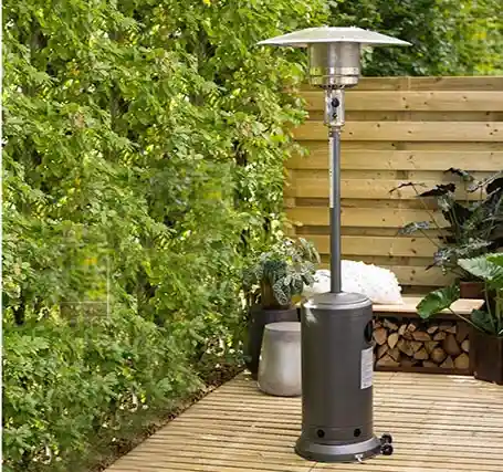 estufa exterior eficiente gas