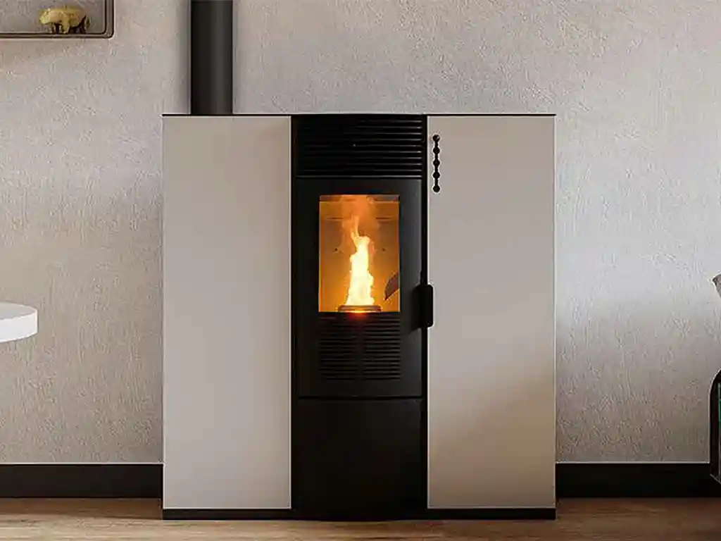 estufas pellets pasillo slim