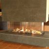 4 sided gas fireplace