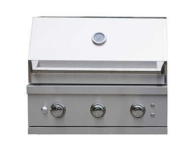 Stainless steel built-in bbq