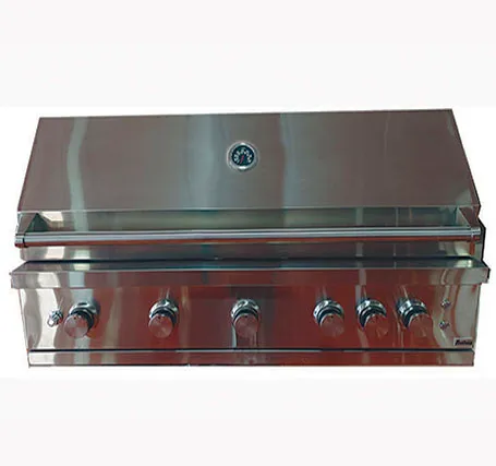 Barbacoa horno gas inoxidable - ambigrill4