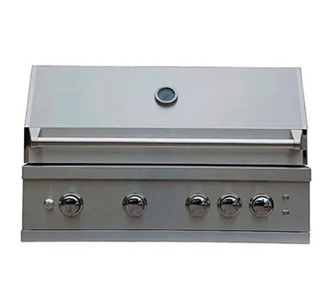 Barbacoa horno gas inoxidable - ambigrill4