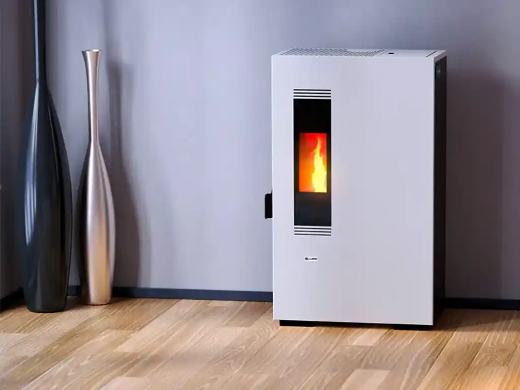 estufa pequeña pellet mini