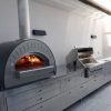 horno con barbacoa exterior - outdoor kitchen oven and bbq - Gasgrill Outdoor Ofen