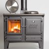 mejores cocinas rústicas gran-calidad leña ironhearth - wood burning multifuel range-cooker