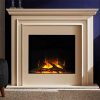 Lovely flames electric fireplace