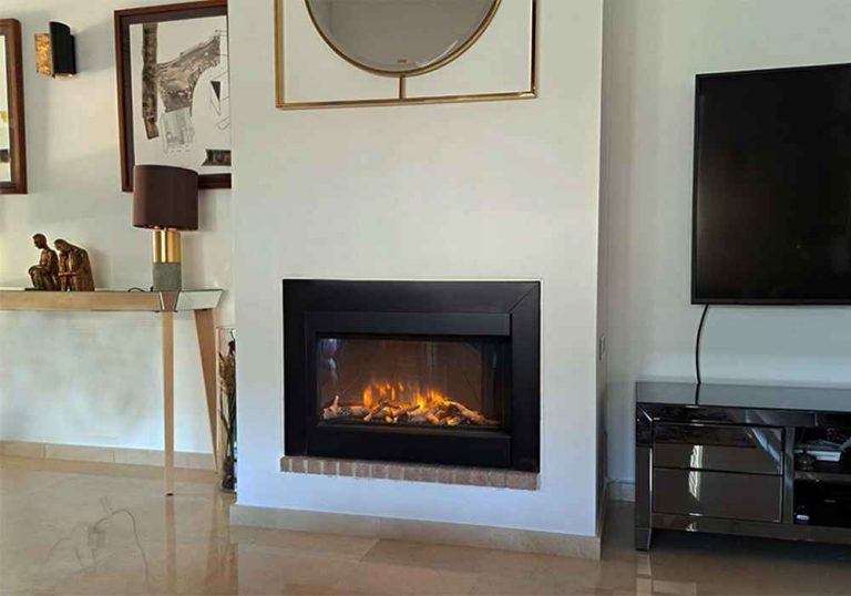 chimeneas electricas pequeñas empotrar