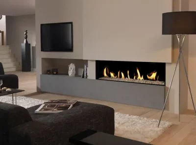 chimenea panoramica frente gas 150 ED