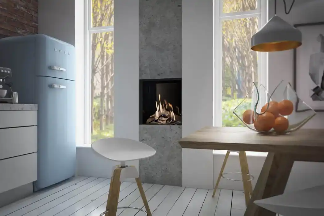 Chimenea de gas cristal alto 55gd