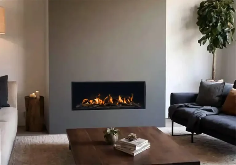 chimenea panoramica frente gas 100Ed