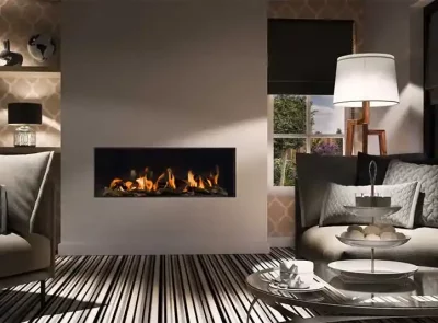 chimenea panoramica frente gas 100Ed