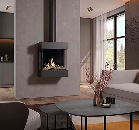 estufa gas contemporanea diablo